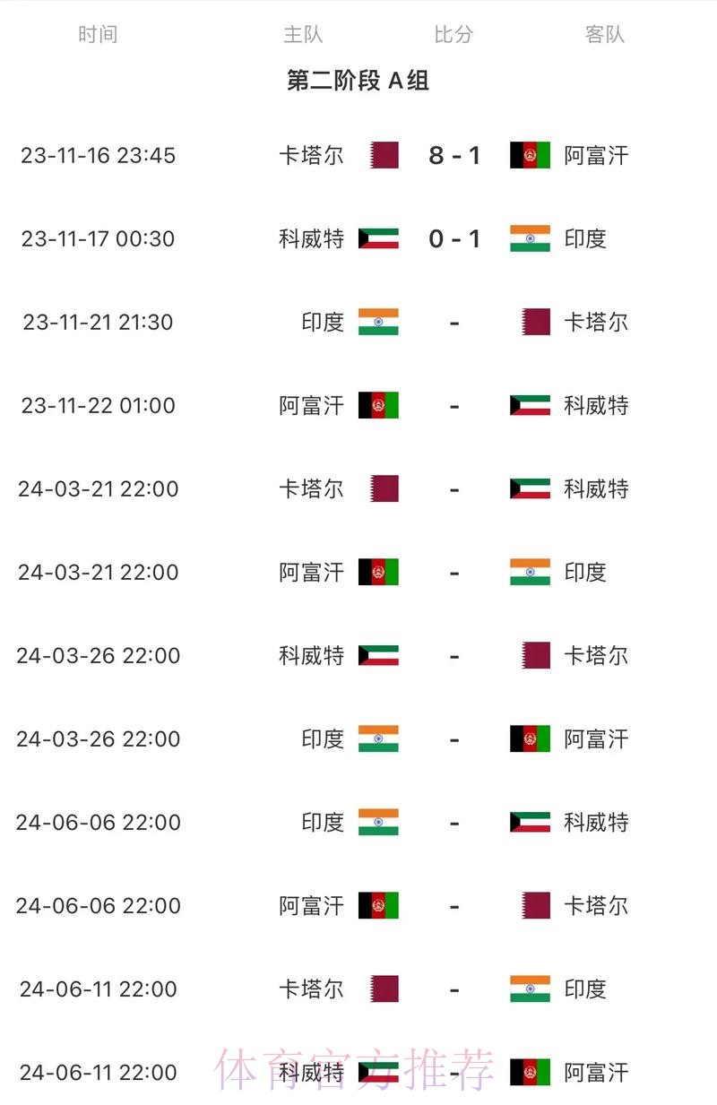 2026世界杯比赛时间今日实时赛程官网入口